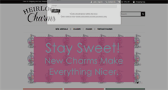 Desktop Screenshot of heirloomcharms.com