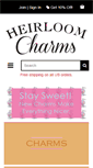 Mobile Screenshot of heirloomcharms.com